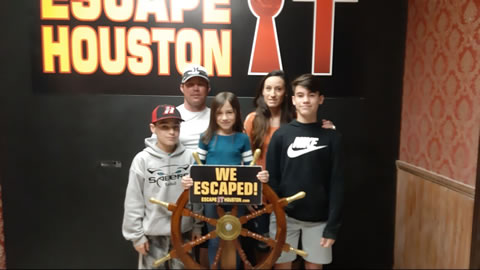 Callaway played Escape the Titanic on May, 18, 2019
