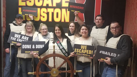 Dirty 30 played Escape the Titanic on Feb, 8, 2019