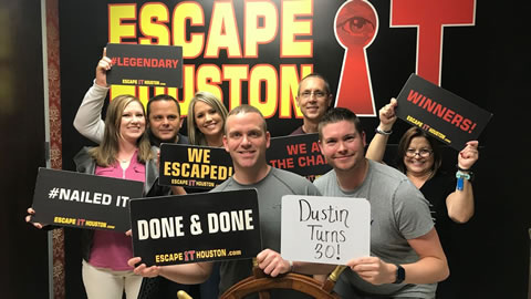Dustins turns 30 played Escape the Titanic on Nov, 3, 2018