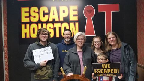 Goats played Escape the Titanic on Jan, 4, 2019