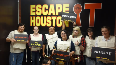Gold Team played Escape the Titanic on Jan, 12, 2017