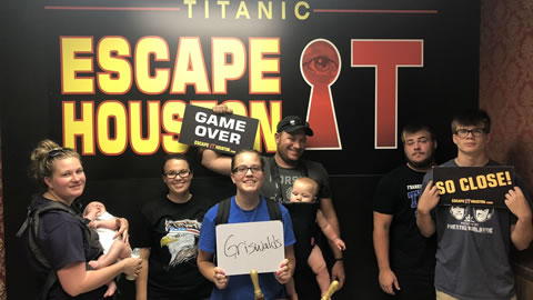 Griswalds played Escape the Titanic on Aug, 18, 2018