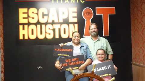 Hopke played Escape the Titanic on May, 12, 2018