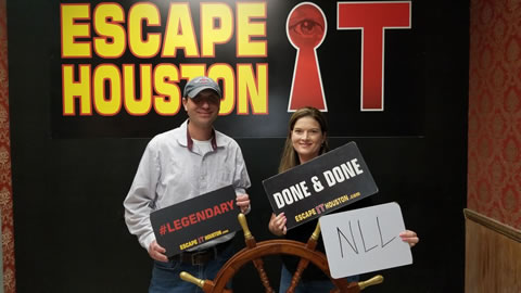 NLL played Escape the Titanic on Oct, 26, 2018