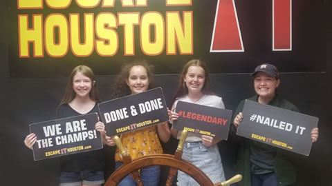 Name, Team played Escape the Titanic on May, 30, 2019