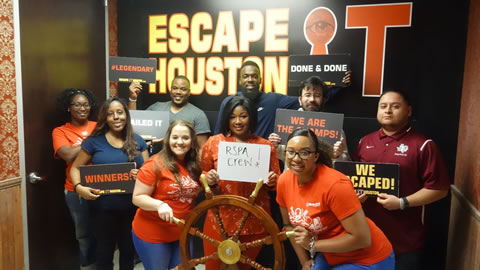 RSPA Crew played Escape the Titanic on May, 11, 2018