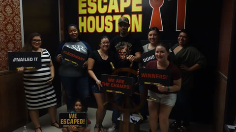 Survivors played Escape the Titanic on May, 5, 2018