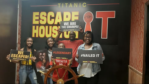 Team Awesome Sauce - We're #1 played Escape the Titanic on Mar, 16, 2019