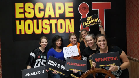 Team Inkids played Escape the Titanic on Oct, 26, 2018