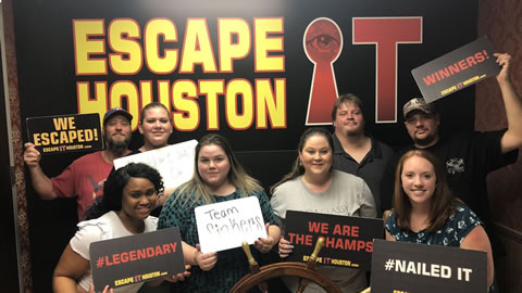 Team Sinkers played Escape the Titanic on Aug, 25, 2018