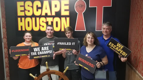 The A- Team played Escape the Titanic on Mar, 14, 2019