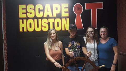 The voyagers played Escape the Titanic on Sep, 8, 2018