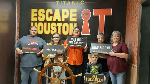 Tigers played Escape the Titanic on Apr, 20, 2019