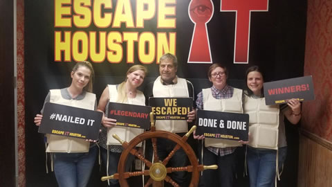 Unsinkable Survivors  played Escape the Titanic on Jun, 15, 2019