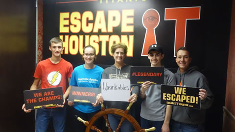 Unsinkables! played Escape the Titanic on Nov, 25, 2017