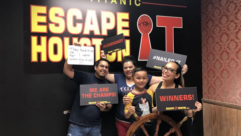 Unstinkables played Escape the Titanic on Aug, 18, 2018