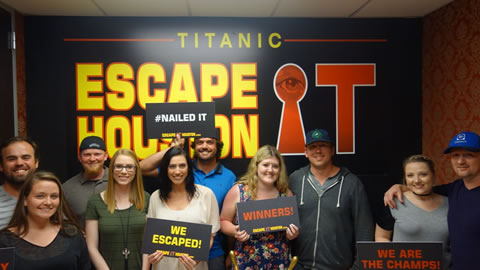 the group played Escape the Titanic on Jan, 11, 2017