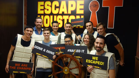 Team D played Escape the Titanic on Feb, 18, 2017