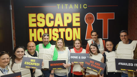Dream Team  played Escape the Titanic on Mar, 4, 2017