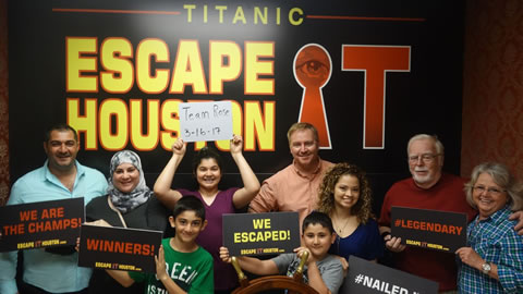 #TeamRose played Escape the Titanic on Mar, 16, 2017