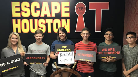 Rockets  played Escape the Titanic on Mar, 25, 2017