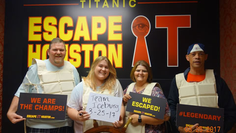 Team Iceburg played Escape the Titanic on Mar, 25, 2017