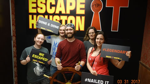 The Squad played Escape the Titanic on Mar, 31, 2017