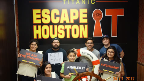 Room for one more played Escape the Titanic on Apr, 1, 2017