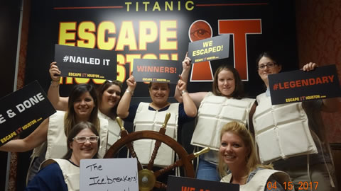 Icebreakers played Escape the Titanic on Apr, 15, 2017