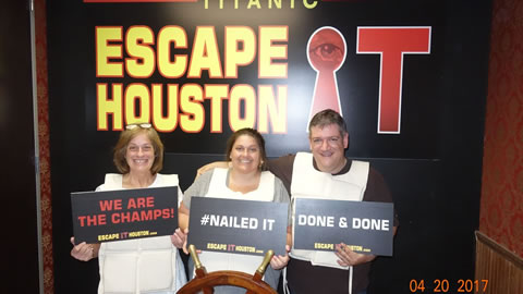 Lifeboat Sailors played Escape the Titanic on Apr, 20, 2017