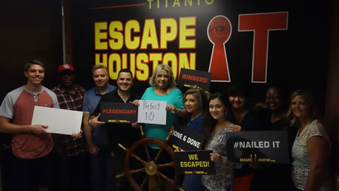 The Perfect 10 played Escape the Titanic on May, 26, 2017