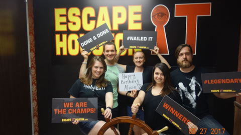 Team Alicia played Escape the Titanic on May, 27, 2017