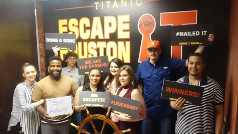 Team Anthony played Escape the Titanic on Jun, 17, 2017