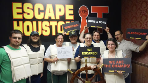 Team Birthday played Escape the Titanic on Aug, 5, 2017