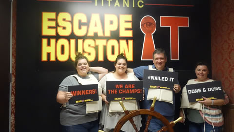 Nautical Witches played Escape the Titanic on Oct, 7, 2017