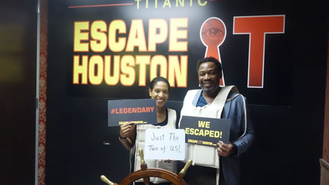 Just the two of us played Escape the Titanic on Oct, 21, 2017