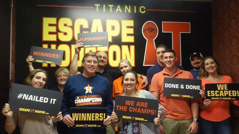 Team Stros played Escape the Titanic on Nov, 4, 2017