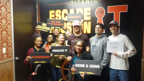 Dream Team played Escape the Titanic on Nov, 19, 2017