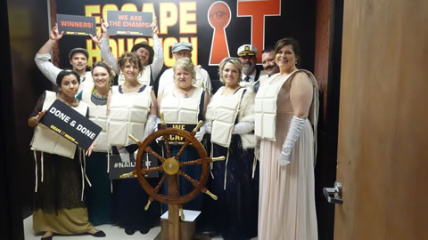 The Survivors played Escape the Titanic on Feb, 24, 2018