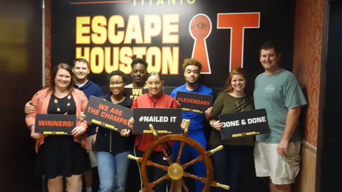 Team Survivors played Escape the Titanic on Mar, 10, 2018