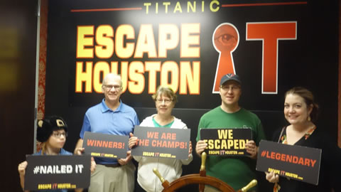 Reisch Family played Escape the Titanic on Mar, 11, 2018