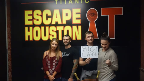 Big Law played Escape the Titanic on Apr, 8, 2018