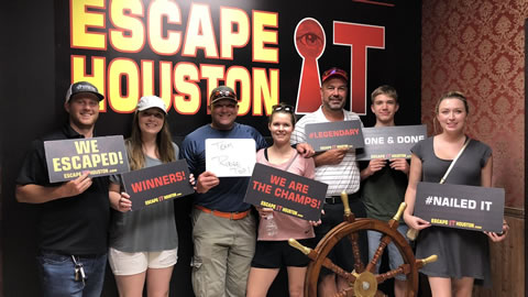 Team Ridgetop played Escape the Titanic on May, 17, 2018