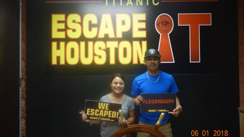 Escapers played Escape the Titanic on Jun, 1, 2018
