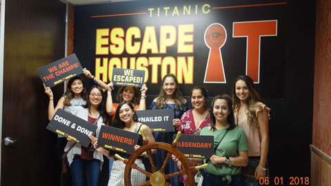 Hotties played Escape the Titanic on Jun, 1, 2018
