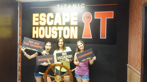 The 3 Amigas played Escape the Titanic on Jun, 26, 2018
