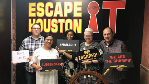 Team Harris played Escape the Titanic on Aug, 2, 2018