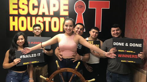 The Espinoza's played Escape the Titanic on Aug, 7, 2018