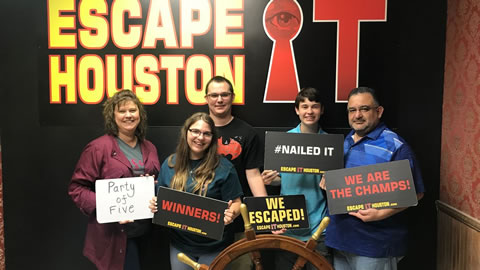 Party of Five played Escape the Titanic on Oct, 21, 2018