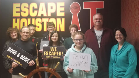 Team Name played Escape the Titanic on Dec, 9, 2018